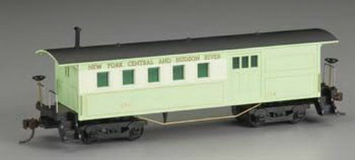Mantua 717110 HO Scale 1860s-Era New York Central & Hudson River Wood Combine
