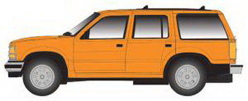 Atlas 60000054 N 1993 Ford Explorer Yellow (Pack of 2)
