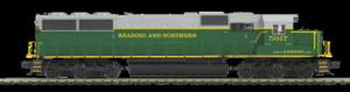 MTH 20-20182-1 Reading & Northern SD50 Diesel Engine w/ PS3 #5033