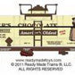 RMT 9689912A O Gauge Baker's Chocolate Tank Car #6468912