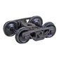 Kadee 582 HO Barber-Bettendorf Self-Centering HGC Leaf-Spring Caboose Trucks