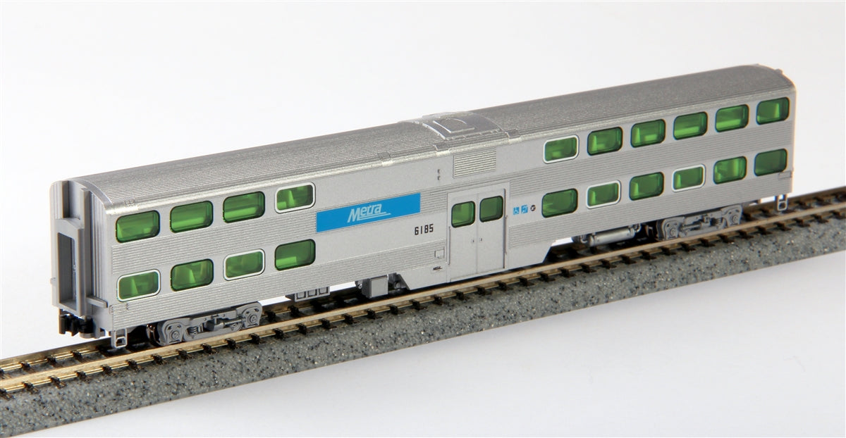 Kato 156-0941 N Metra/RTA N Bi-Level Coach #6185