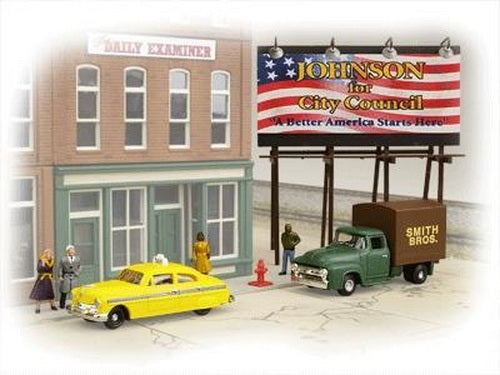 Life Like 1677 HO Scene Essentials City Sets