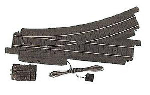 Life Like 7811 N Nickel Silver Power-Loc Left Hand Remote Switch Turnout