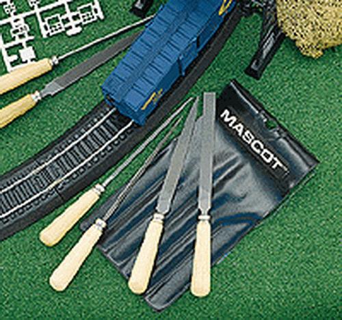 Mascot 780 Wood Files in Pouch (Set of 6)