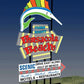 Miller Engineering 2750 HO/O Animated Neon Billboard Pensacola Beach Florida