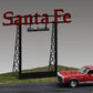 Miller Engineering 5781 O Santa Fe Animated Neon Billboard