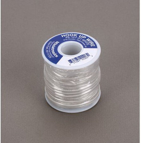 Miniatronics 48-127-01 Wire 22ga sgl 100' white