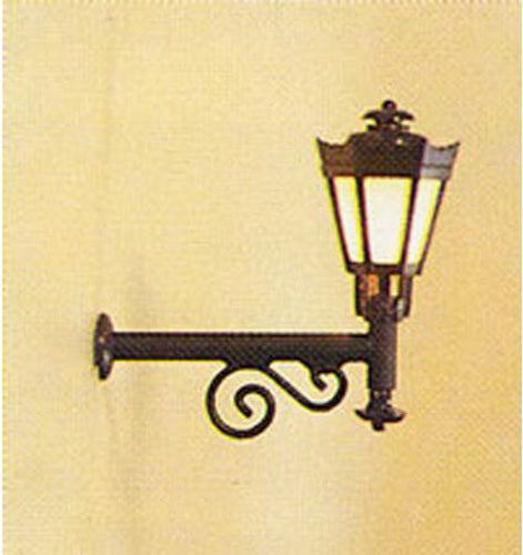 Miniatronics 72-006-01 HO Black Outdoor Building Light