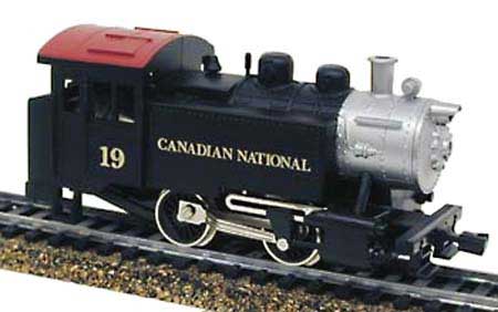 Model Power 96502 HO Canadian National 0-4-0 Tank Steam Locomotive (Powered)