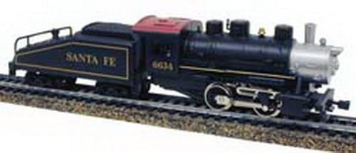 Model Power 96634 HO AT&SF 0-4-0 Shifter Steam Locomotive Standard DC