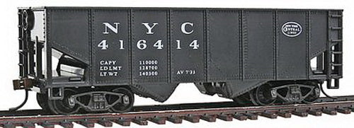 Model Power 98067 HO Scale New York City 36' 2-Bay Open Hopper Road # 416414