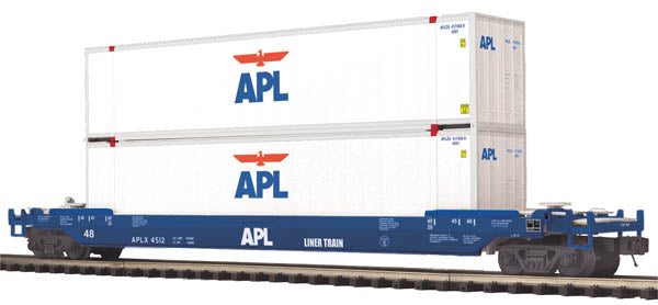 MTH 20-95097 American President Lines Husky Stack Car
