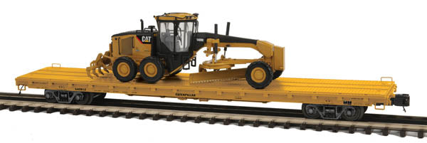 MTH 20-98791 Caterpillar 60' Flat Car w/1 CAT
