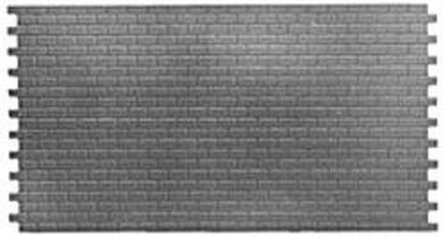 Pikestuff 541-1004 HO Scale 14-1/2' x 28' Concrete Blocks Long Sections