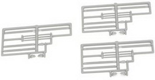 Pikestuff 541-0012 HO Scale Highway Guardrails Kit (Pack of 3)