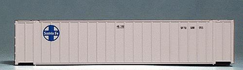 Walthers 949-8842 N Assembled Santa Fe 48' Ribbed Side Container