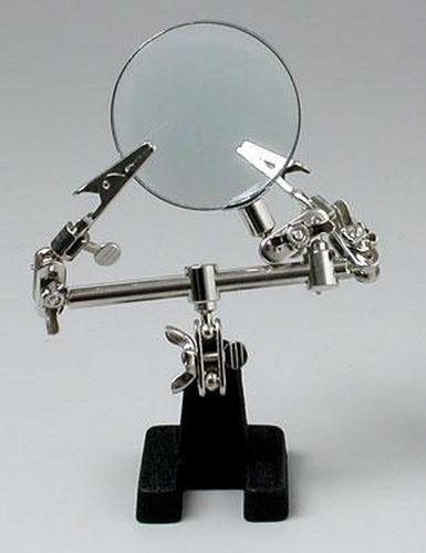 X-Acto 75170 X-tra Hands with Magnifier and Weighted Base