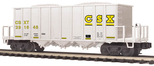 MTH 20-97276 O Gauge CSX Rapid Discharge Hopper Car #291646