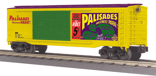 MTH 30-74670 O Palisades Park 40' Double Door Boxcar #1964