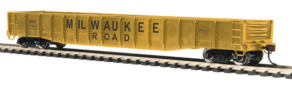 MTH 81-72008 HO Milwaukee Road 70 Ton Mill Gondola #92498