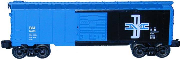 Lionel 6-29256 O Gauge Boston & Maine Boxcar #76035