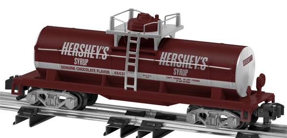 American Flyer 6-48435 S Gauge Hershey's Single Dome Tank Car