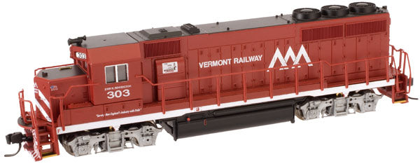 Atlas 40000257 N Scale Vermont Railway GP40-2 Diesel Locomotive #303
