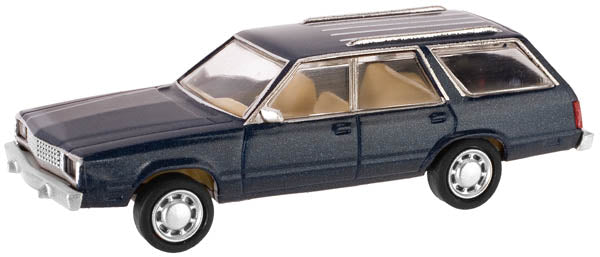 Atlas 30000037 HO 1978 Ford Fairmont Wagon Dark Blue