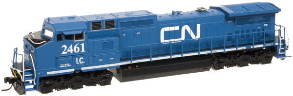Atlas 51918 N Canadian National CN/IC Dash 8-40CW Diesel Locomotive #2458
