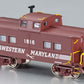Bachmann 16853 N Western Maryland Northeast-Style Steel Cupola Caboose #1