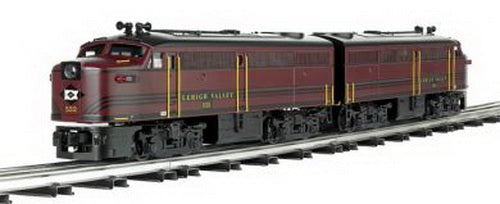 Williams 20903 O Lehigh Valley Alco FA1 A-A 3-Rail w/Horn & Bell Diesel Loco Set