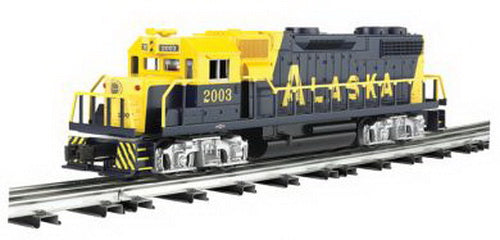 Williams 21317 O Alaska Railroad EMD GP38 3-Rail Unpowered Diesel Locomotive