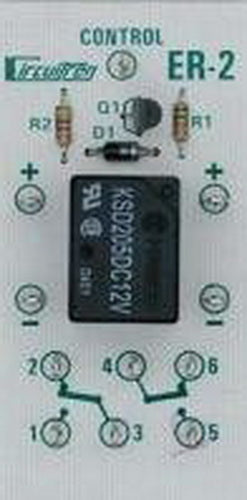 Circuitron 5624 ER-2 External Relay with DPDT Relay