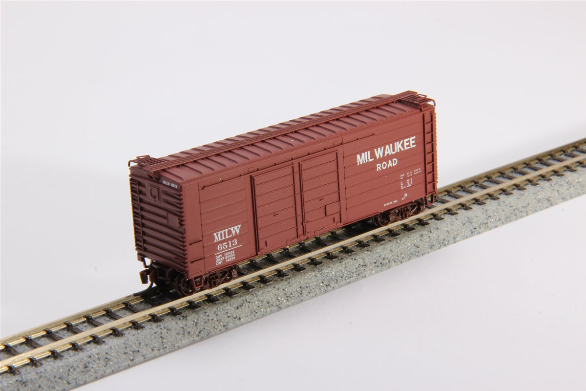 Fox Valley Models 90162 N 40' Double Door Ribside Box, MILW/Billboard#6527
