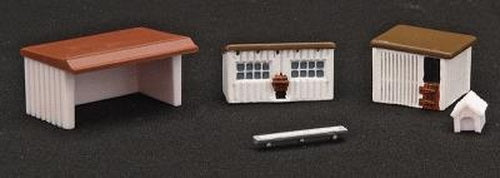 Imex 6306 N Farm Buildings & Accessories Perma-Scene (Set of 5)