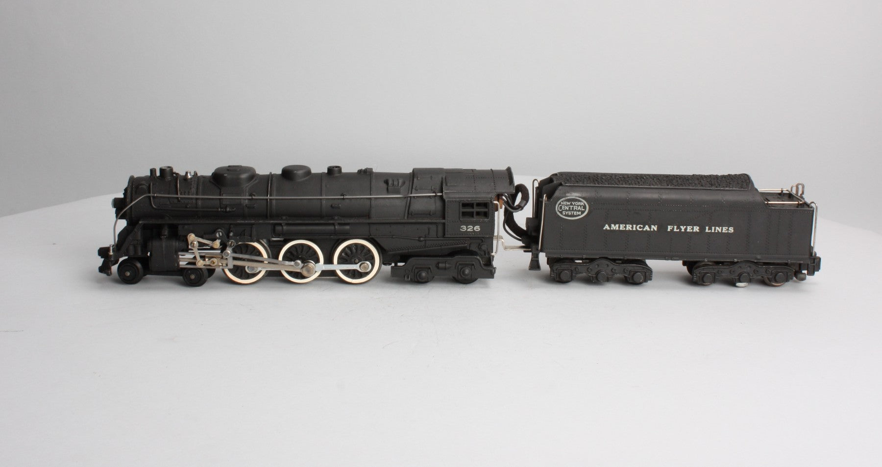 American Flyer 326 Vintage S NYC 4-6-4 Diecast Steam Locomotive & Tender