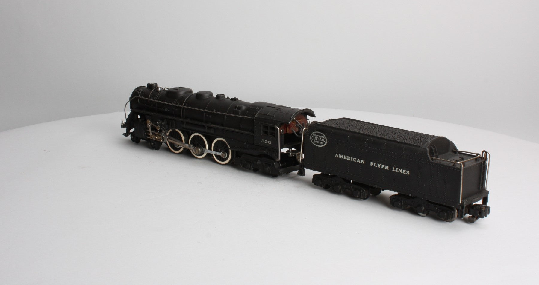 American Flyer 326 Vintage S NYC 4-6-4 Diecast Steam Locomotive & Tender