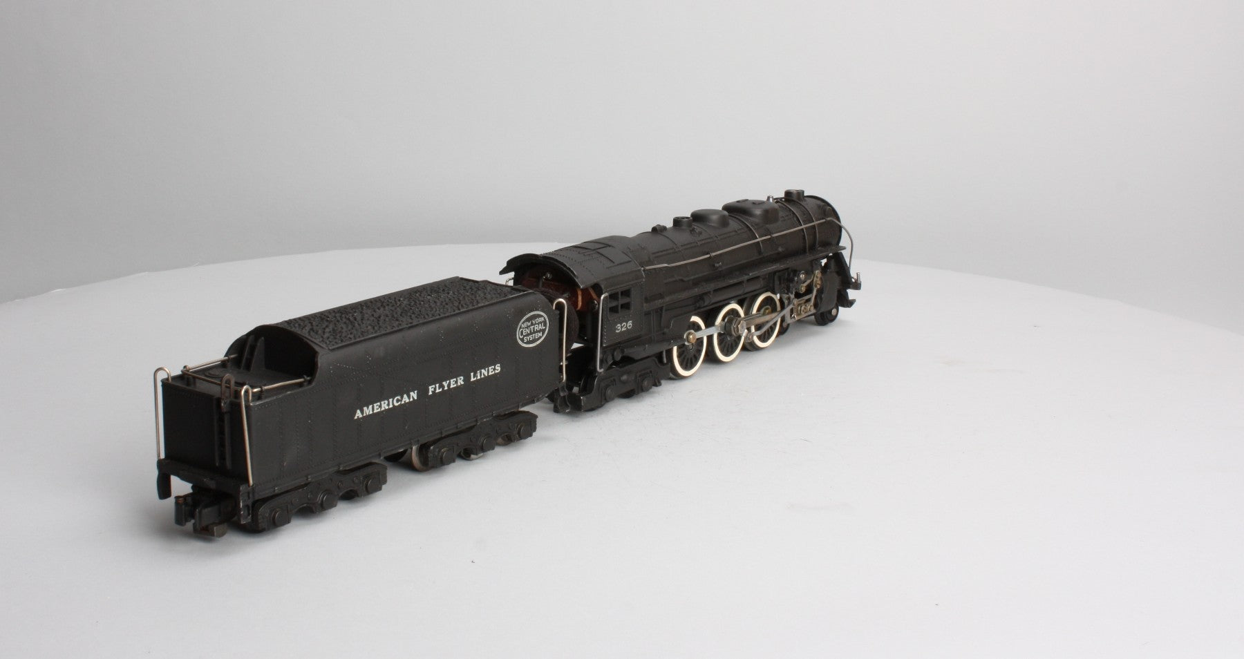 American Flyer 326 Vintage S NYC 4-6-4 Diecast Steam Locomotive & Tender
