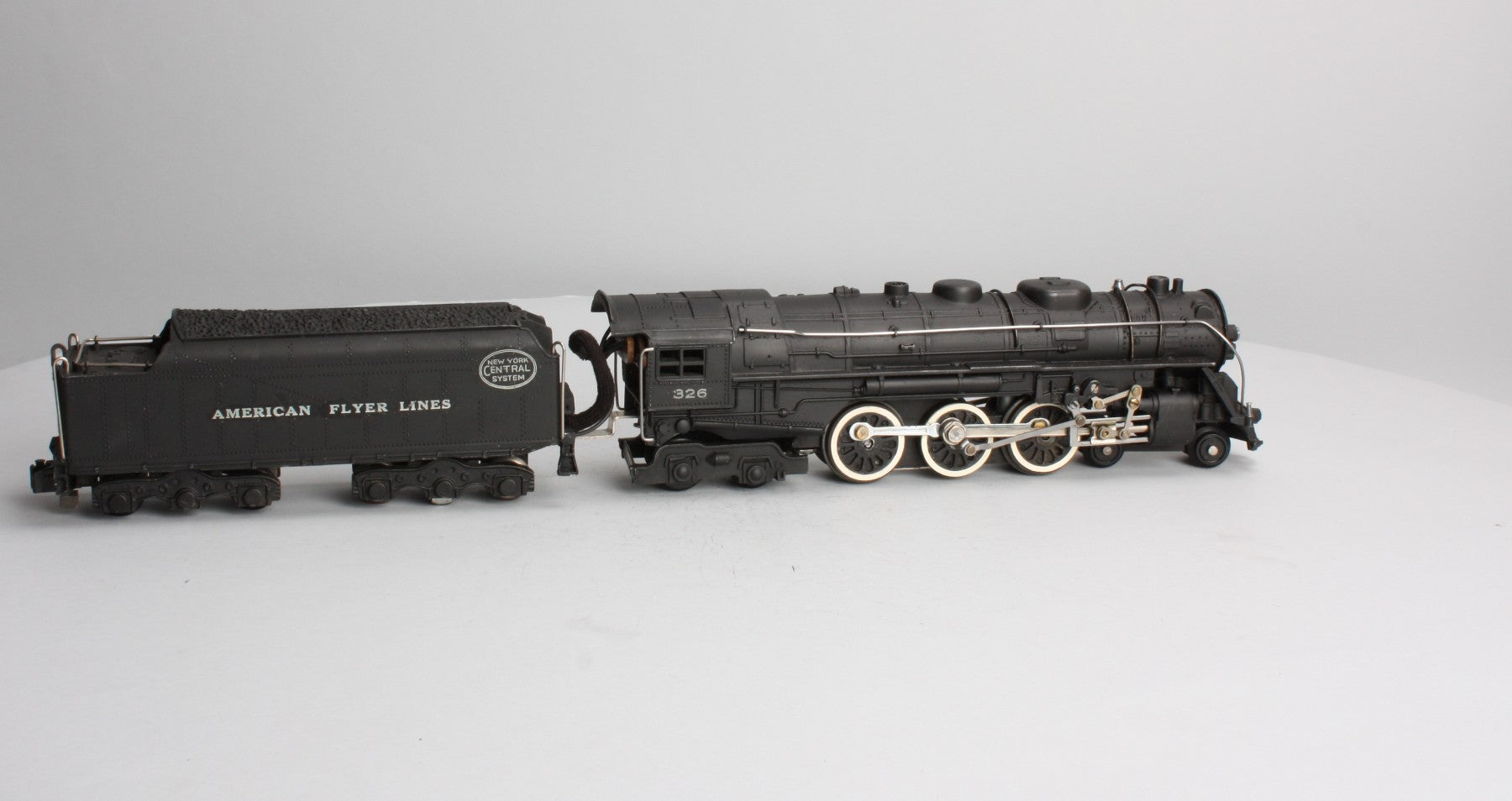American Flyer 326 Vintage S NYC 4-6-4 Diecast Steam Locomotive & Tender