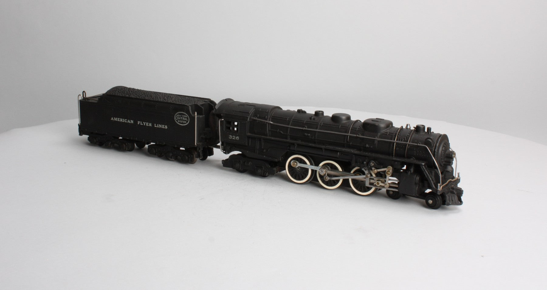 American Flyer 326 Vintage S NYC 4-6-4 Diecast Steam Locomotive & Tender