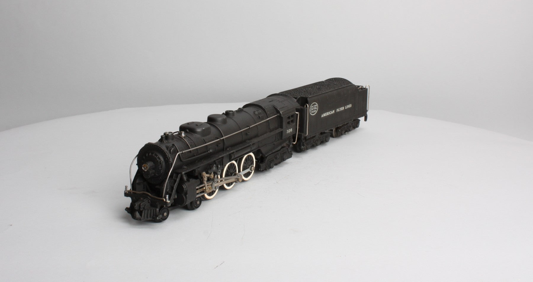 American Flyer 326 Vintage S NYC 4-6-4 Diecast Steam Locomotive & Tender