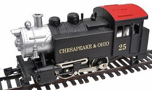 Model Power 96509 HO Chesapeake & Ohio 0-4-0 Tank Steam Locomotive (Powered)