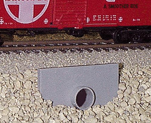 Pikestuff 541-0002 HO Scale Culverts Plastic Part (Pack of 2)