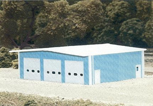 Pikestuff 541-8009 N Scale Fire Station Building Kit