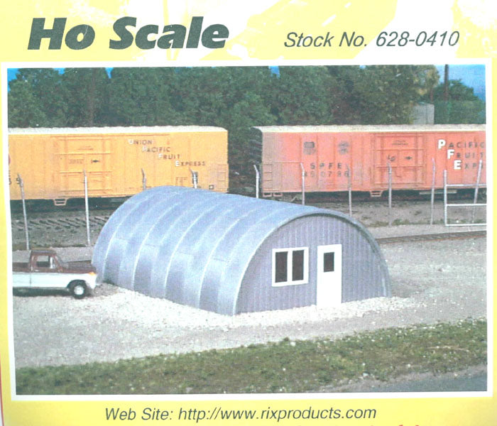 Rix Products 628-0410 HO Quonset Hut Building Kit