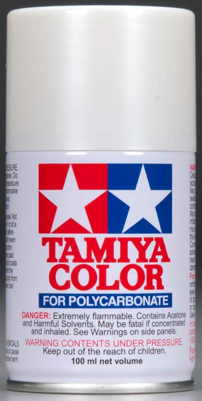 Tamiya 86057 PS-57 Pearl White 100 ml Spray Paint Can