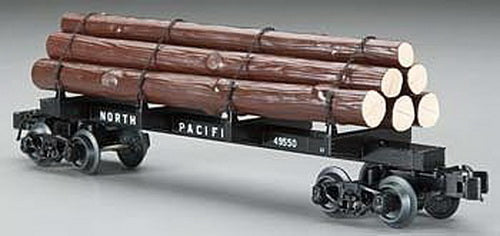 Williams 47802 O Northern Pacific Skeleton Log Car