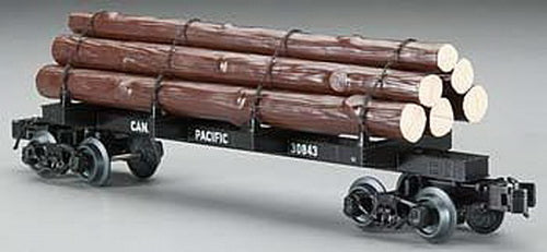 Williams 47803 O Canadian Pacific Skeleton Log Car