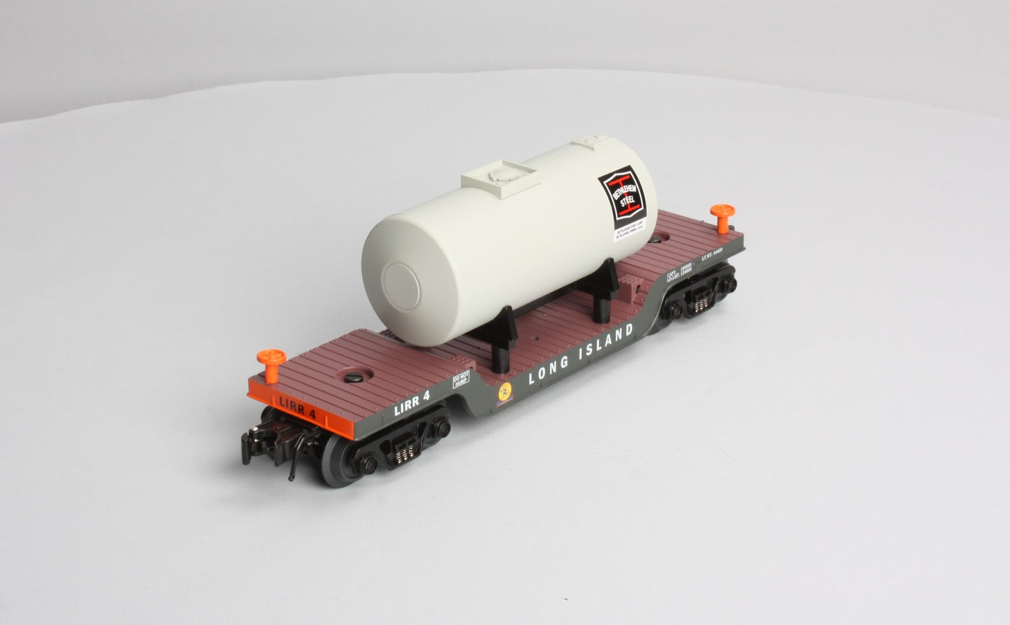 RMT 96511 O Gauge Long Island Depressed-Center Flatcar No. 4 w/Tank